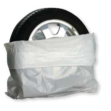 Obal na pneumatiky vyrobený z recyklovaných plastů XL
